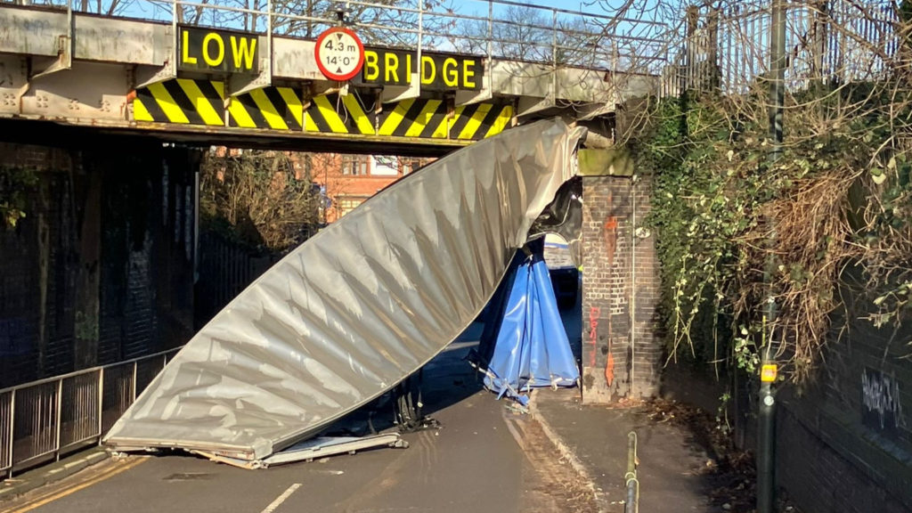 Erdington bridge strike 7 January 2025_cropped